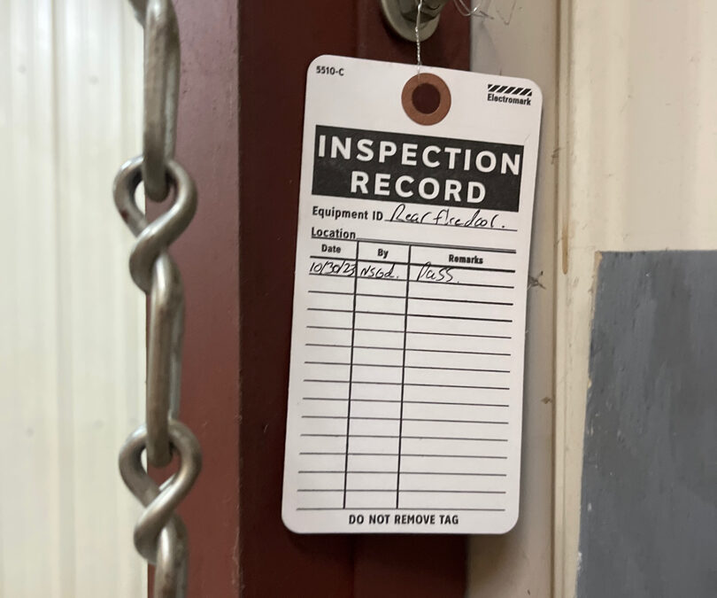 Commercial Fire-Rated Inspection