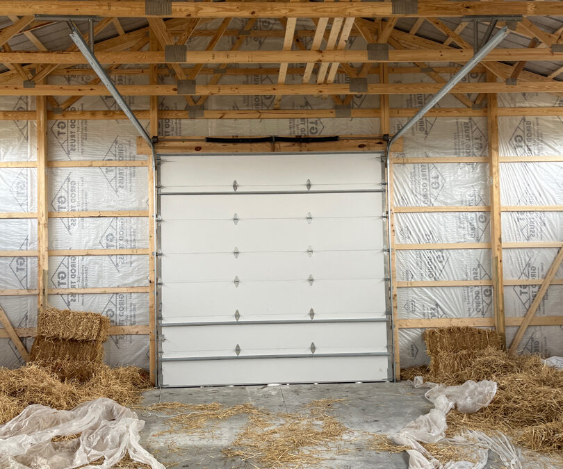 Commercial Garage Door Slant Install