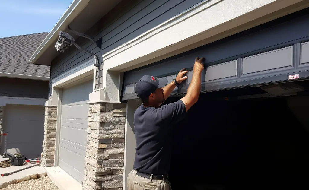 How to Manually Open or Close a Garage Door